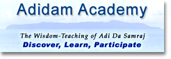 The Adidam Academy