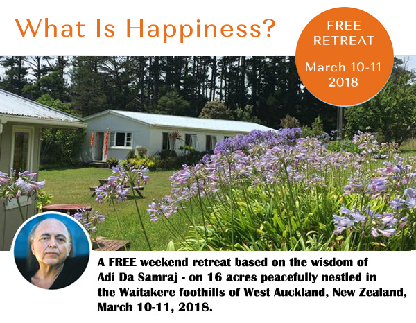 A FREE Two-Day Retreat in Auckland, New Zealand, March, 2018