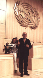 Adi Da at the United Nations in Geneva, 1996