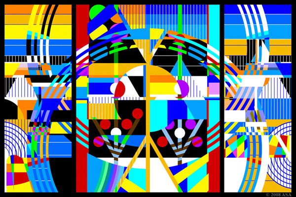 Albertis Window I (detail), 20062007 (from Geome One)