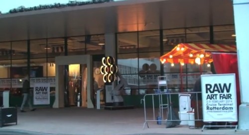 The Cruise Terminal in Rotterdam, location of the 2014 RAW Art Fair