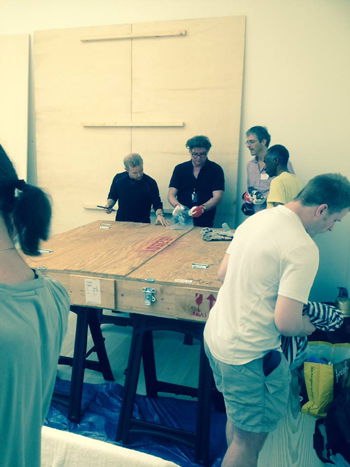 Exhibition at the 2013 STRARTA Art Fair