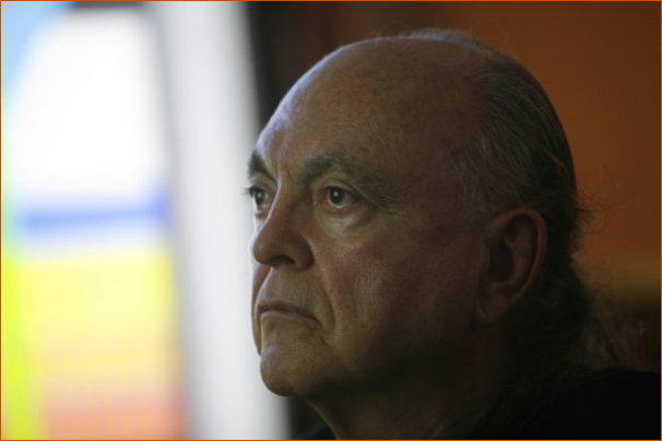 Adi Da at work on His Image-Art