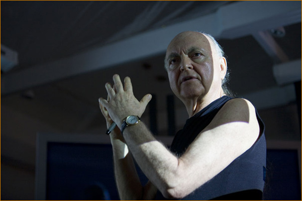 Adi Da at work on His Image-Art