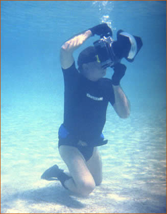 Adi Da at work on His Image-Art