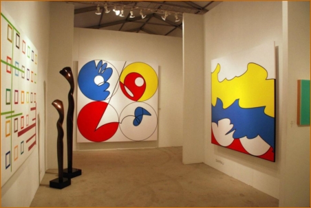 Two Linead fabrications at Art Miami 2011