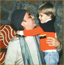 Adi Da with Ben, 1980