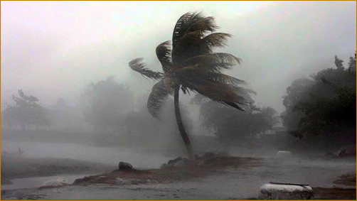 Cyclone Winston makes landfall at Taveuni, Fiji