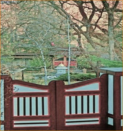 All Eyes Gate, with Seventh Gate in the distance