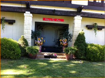 "Here I Am" holy site