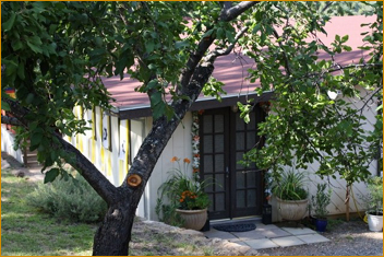 Adi Da's entrance to Land Bridge Pavilion