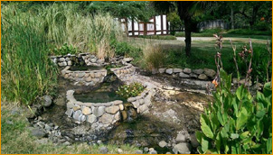 Beautiful pools at the Mountain Of Attention