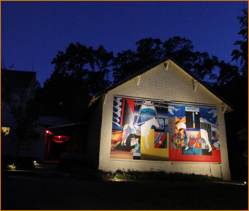 Adi Da's Art on Plain Talk Chapel, Da Purnima Celebration (July 27, 2013)