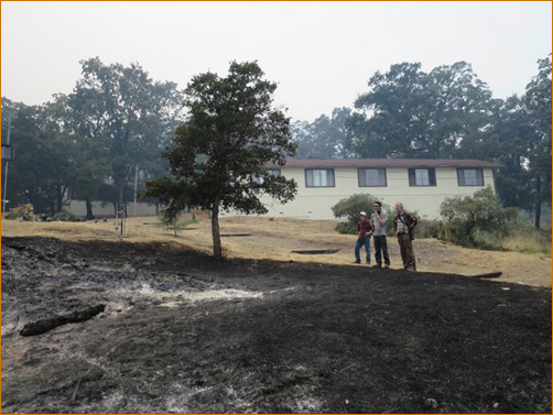 The Valley Fire at The Mountain Of Attention