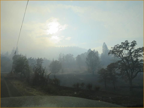 The Valley Fire at The Mountain Of Attention