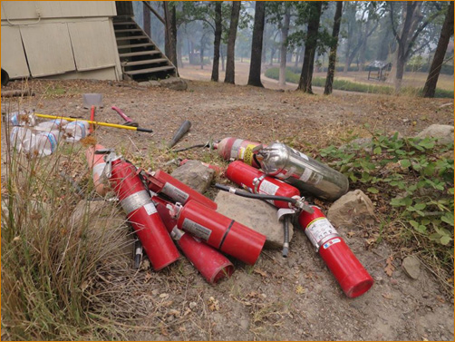 The Valley Fire at The Mountain Of Attention