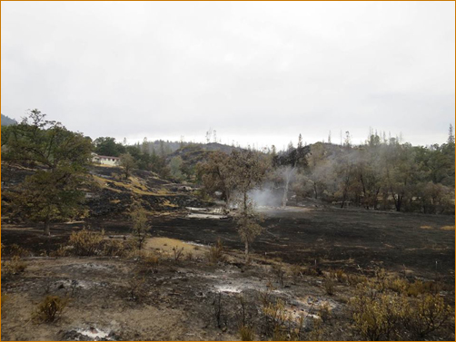 The Valley Fire at The Mountain Of Attention