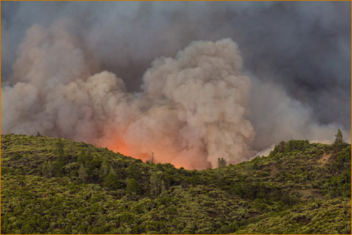 The Valley Fire at The Mountain Of Attention