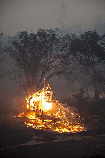 The Valley Fire at The Mountain Of Attention