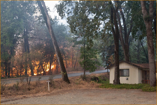The Valley Fire at The Mountain Of Attention
