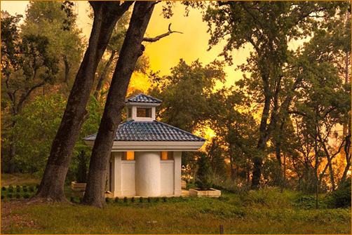 The Valley Fire at The Mountain Of Attention
