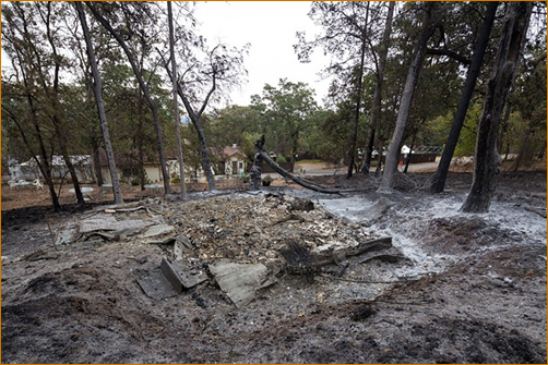 The Valley Fire at The Mountain Of Attention