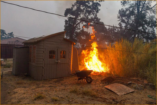 The Valley Fire at The Mountain Of Attention