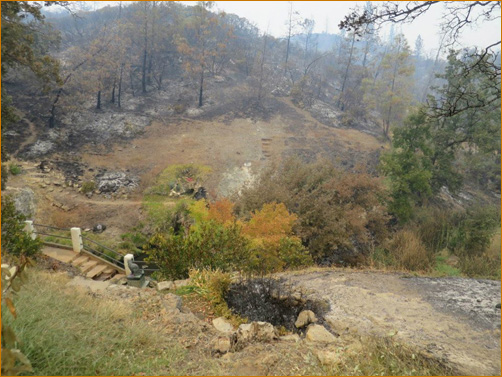 The Valley Fire at The Mountain Of Attention