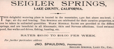 Newspaper ad: 1899