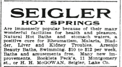Newspaper ad: 1905