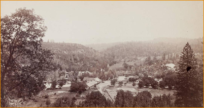 Seigler Hot Springs, circa the 1890's, with the hotel in the center