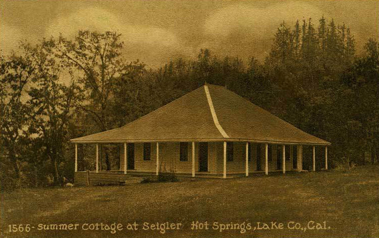 Seigler Hot Springs summer cottage 