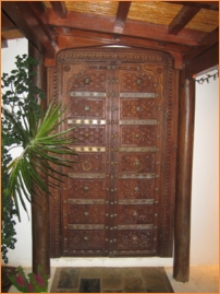 The doors to the Silver Hall