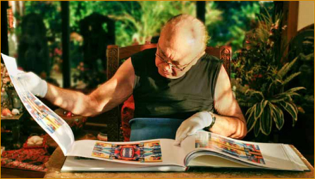 Avatar Adi Da receives the publication of The Spectra Suites, 2007