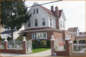 Mrs. Farr's house in Hollis, New York