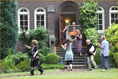 Celebrating Da Purnima at The European Danda - July, 2013