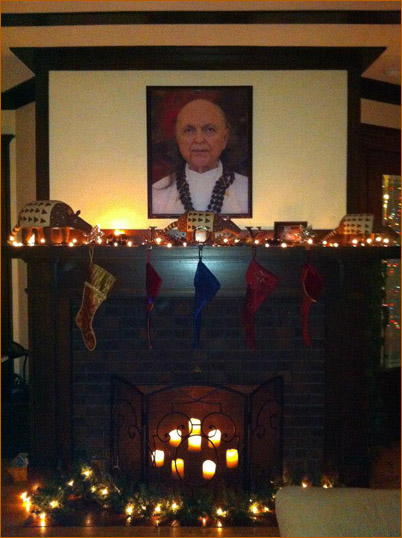 Devotees' home in Madison, Wisconsin - December, 2012