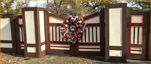 Danavira Mela Wreath on All Eyes Gate - The Mountain Of Attention, December 2015