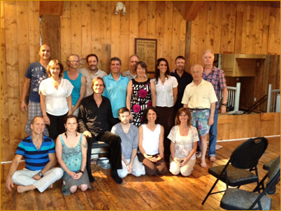 Steve Brown hosting an event in Montreal, Canada