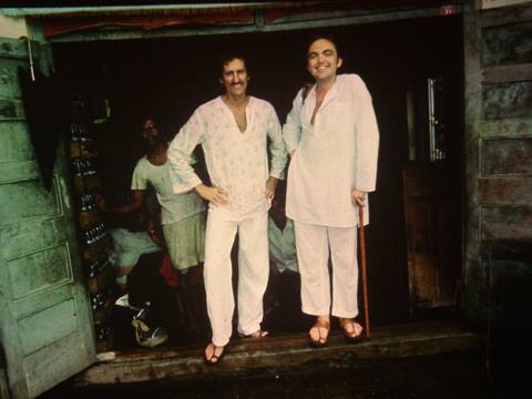 Gerald Sheinfeld with Adi Da in India, 1973