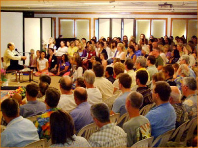 Land Bridge Pavilion, The Mountain Of Attention, Da Guru Purnima - July, 2010
